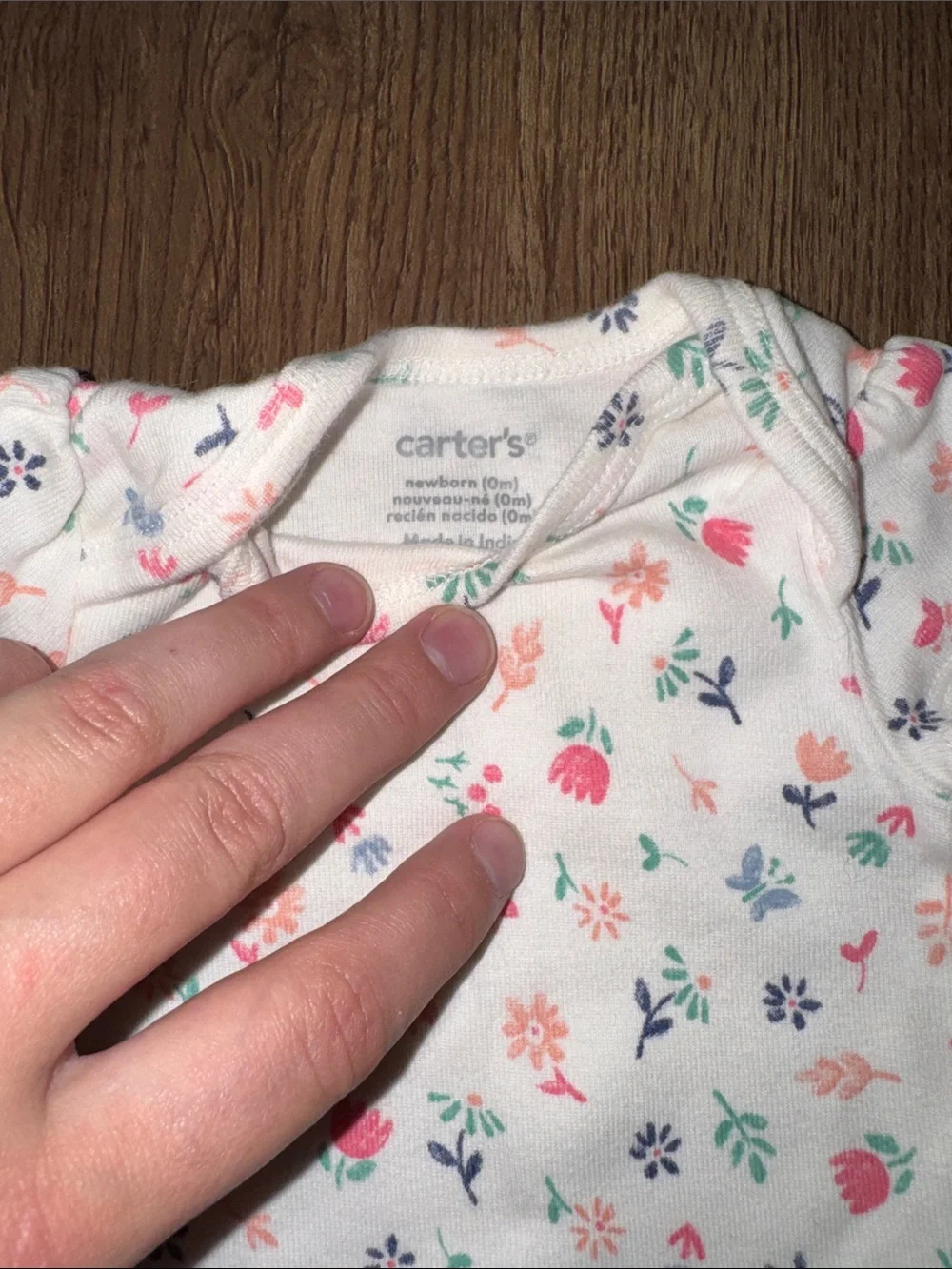 Carter's Baby Girls Floral Bodysuit Pack